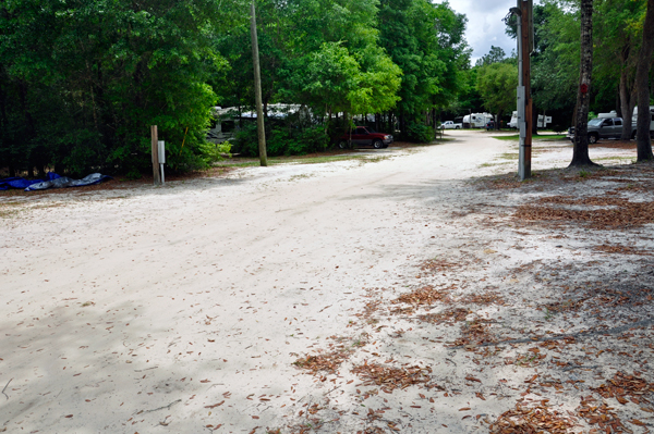 sandy road